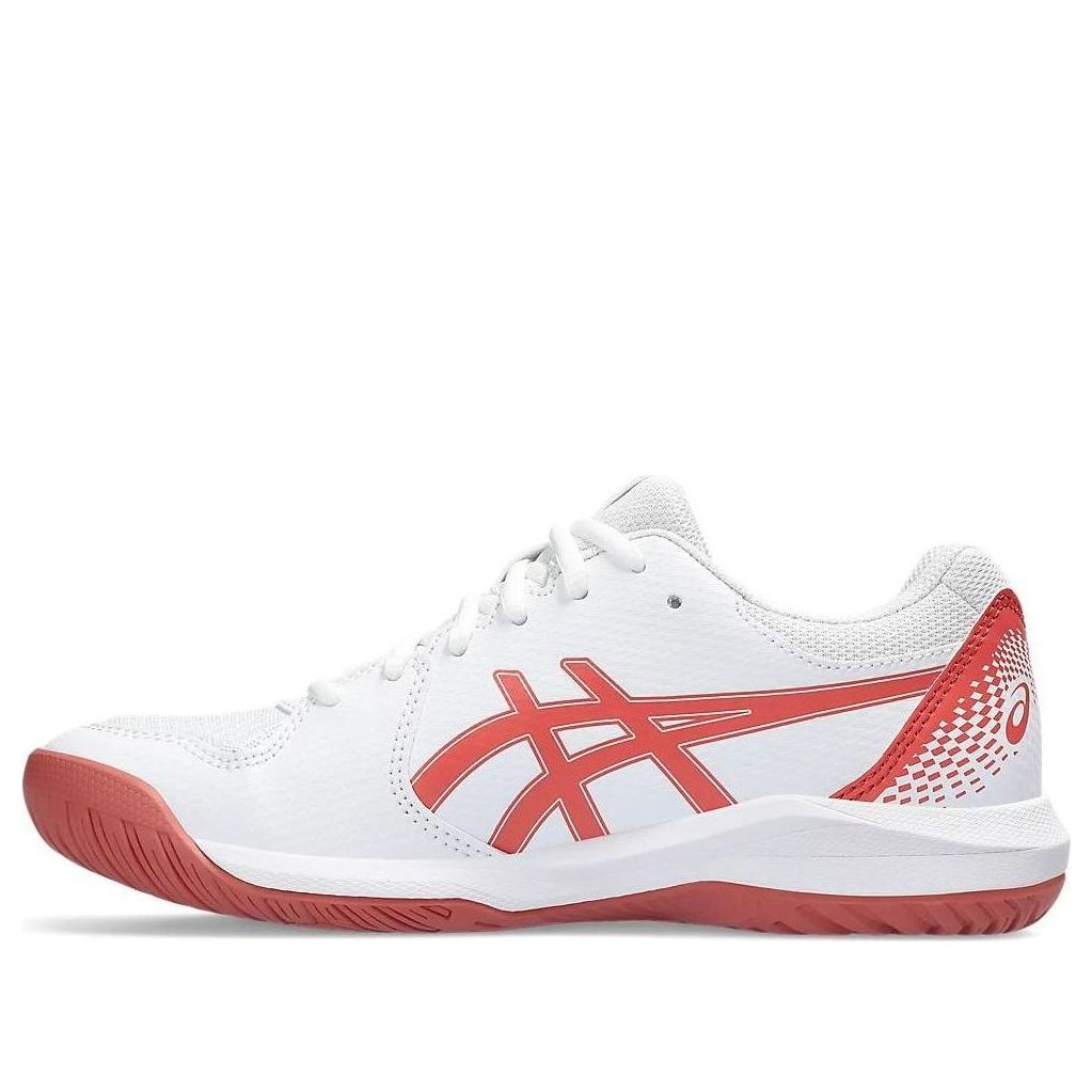 (WMNS) ASICS Gel-Dedicate 8 'White Light Garnet' 1042A237-100