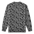 Balenciaga All Over Balenciaga Paris Intarsia Jumper 'Black White' 599826T31701070