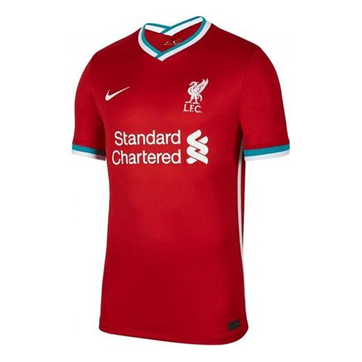 Men's Nike Season Home Tournament Uniform Salah Fan Edition Red Jersey CZ2636-687