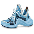 (WMNS) LOUIS VUITTON LV Archlight Sneakers 'Blue Silver' 1AAEEY