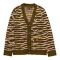 Drew House Sketch Mascot Squiggle Cardigan 'Olive Ivory' DR-FW21-072