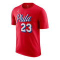 Nike x LeBron James Philadelphia 76ers NBA Essential T-Shirt 'University Red' DV5790-670 - Nike Professional Edition