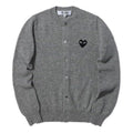(WMNS) COMME des GARCONS PLAY Cardigan Black Emblem 'Grey' CPXCDDAZN023X-002