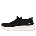 (WMNS) Skechers Go Walk Flex 'Early Morning - Black White' 124969-BKW