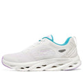 (WMNS) Skechers GO RUN Swirl Tech 'White Blue' 129496-WBL