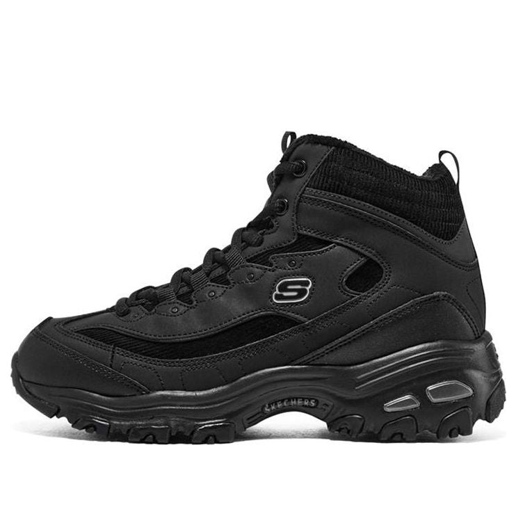 (WMNS) Skechers DLites 1.0 'Black' 167569-BBK