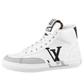 (WMNS) LOUIS VUITTON Charlie Ankle Sneakers 'White Grey Black' 1A9RYS