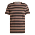 adidas Nice Striped T-Shirt 'Brown' IR7586