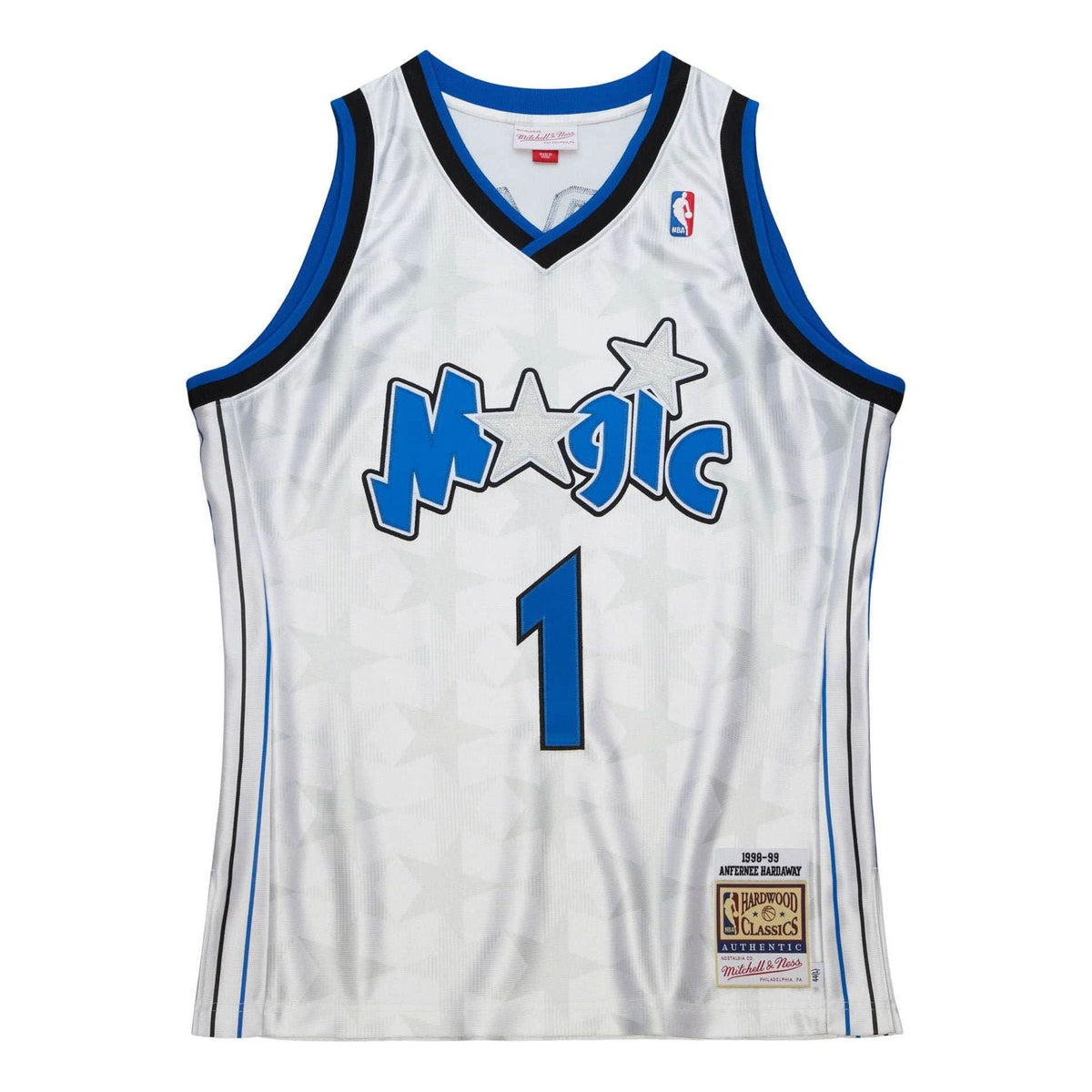Mitchell & Ness x NBA Orlando Magic Home 1998-99 Jersey 'Anfernee Hardaway 1' AJY45686-OMA98AHAWHIT