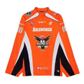 Balenciaga Hockey Panelled Long Sleeve Jersey T-shirt 'Orange' 657105TKV247074