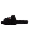 Balenciaga Furry Slides 'Black' 654747W2DO11096