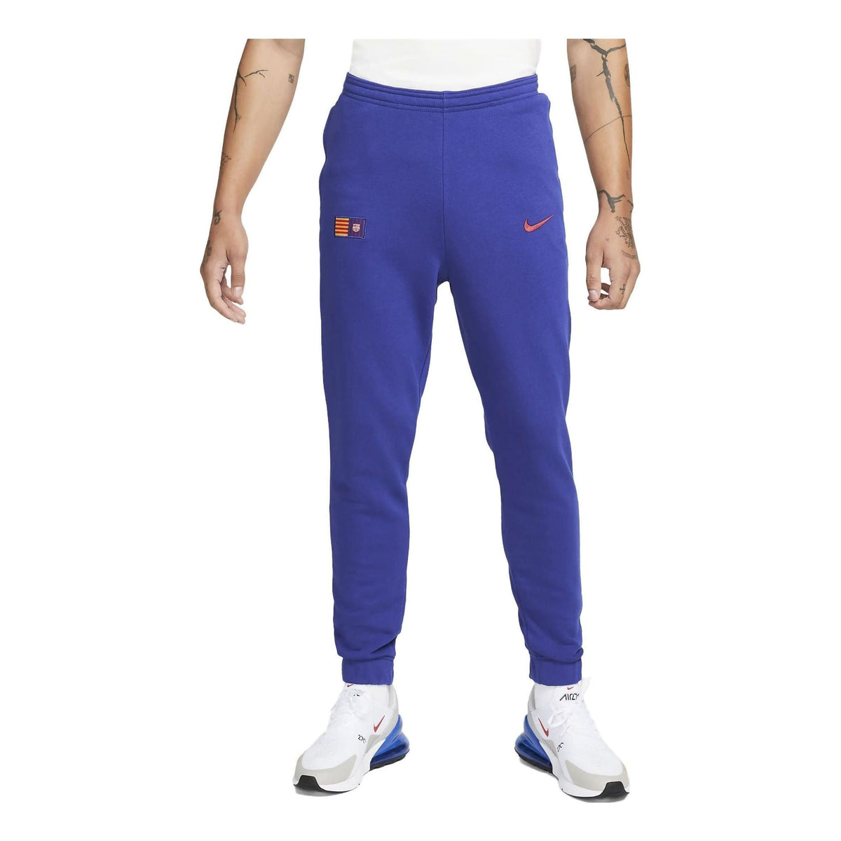 Nike FC Barcelona Fleece Joggers Pants 'Blue' FD1444-455