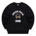 FILA FUSION Graphic Sweater 'Black White' T11M345207F-BK