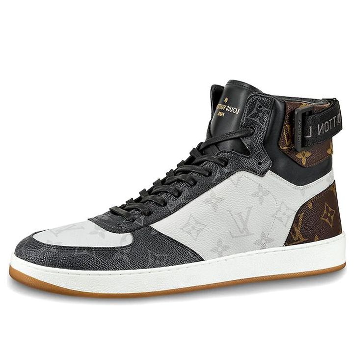 LOUIS VUITTON Rivoli Sneaker Boots 'Patched White Monogram' 1A44VR