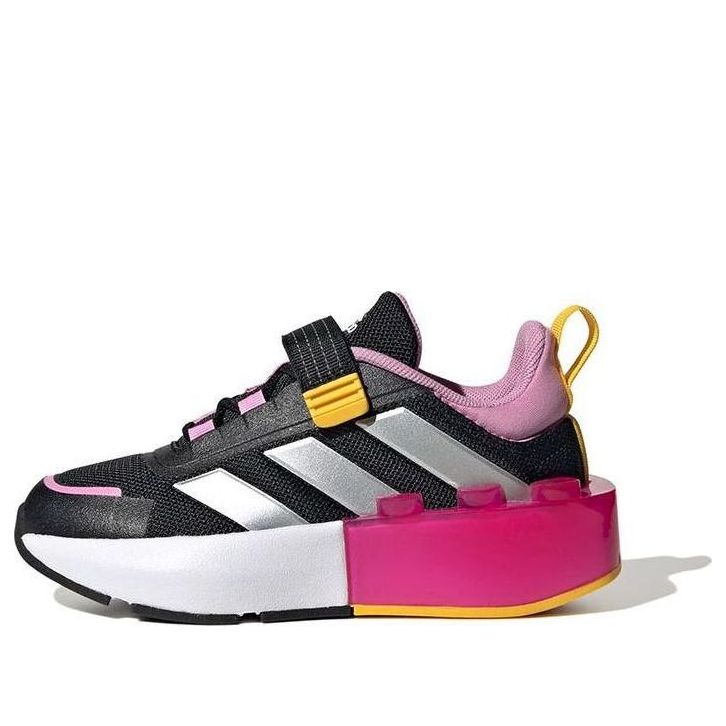 (GS) adidas x LEGO Tech RNR 'Black Silver Metallic' ID9525