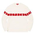 Supreme Inside Out Logo Sweater 'White Red' SUP-SS21-580