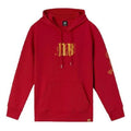New Balance Lifestyle Graphic Print Hoodie Asia Sizing 'Red Yellow' AMT01596-REP