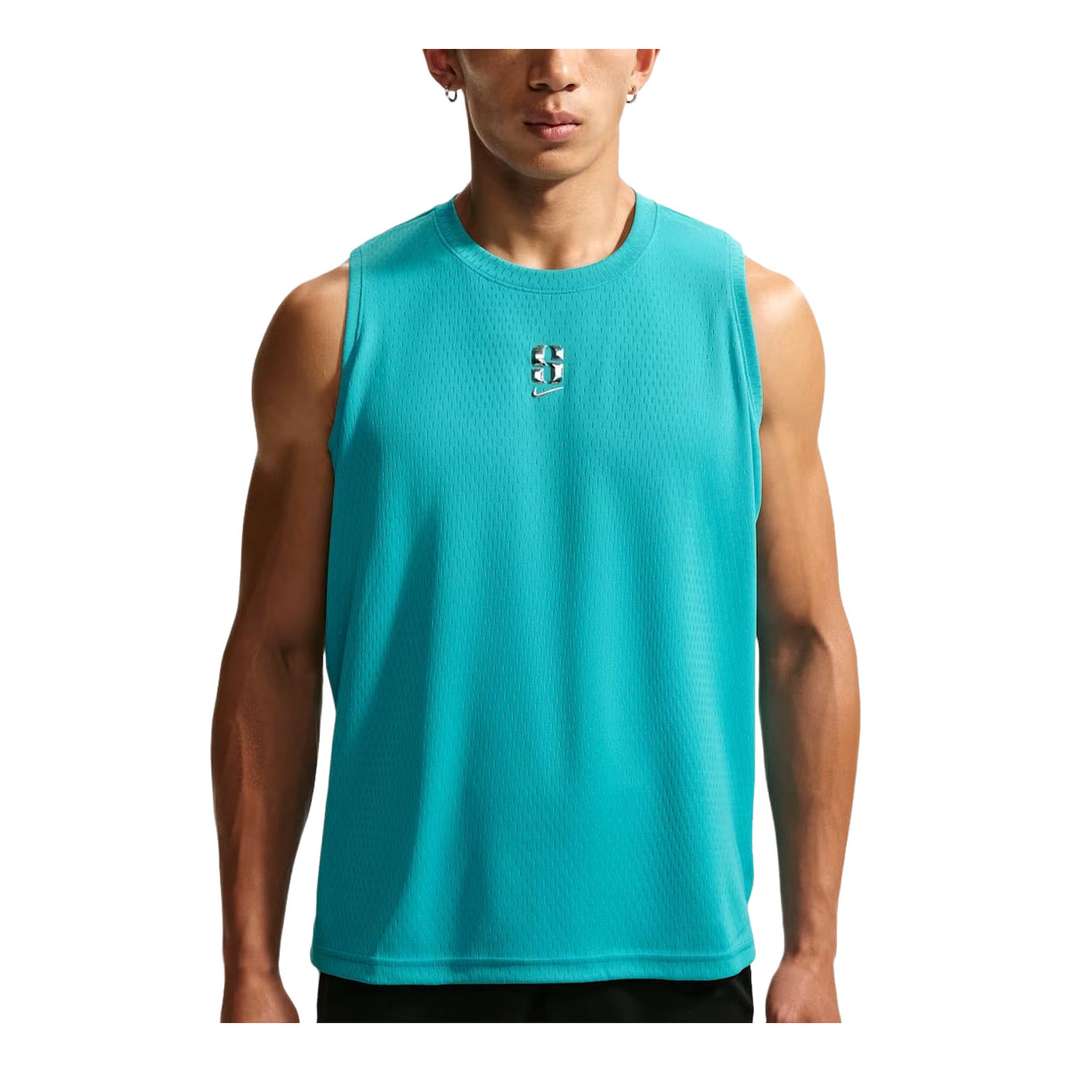 Nike Sabrina Aero-FIT Sleeveless T-Shirt 'Dusty Cactus Ice Silver' IQ8286-345