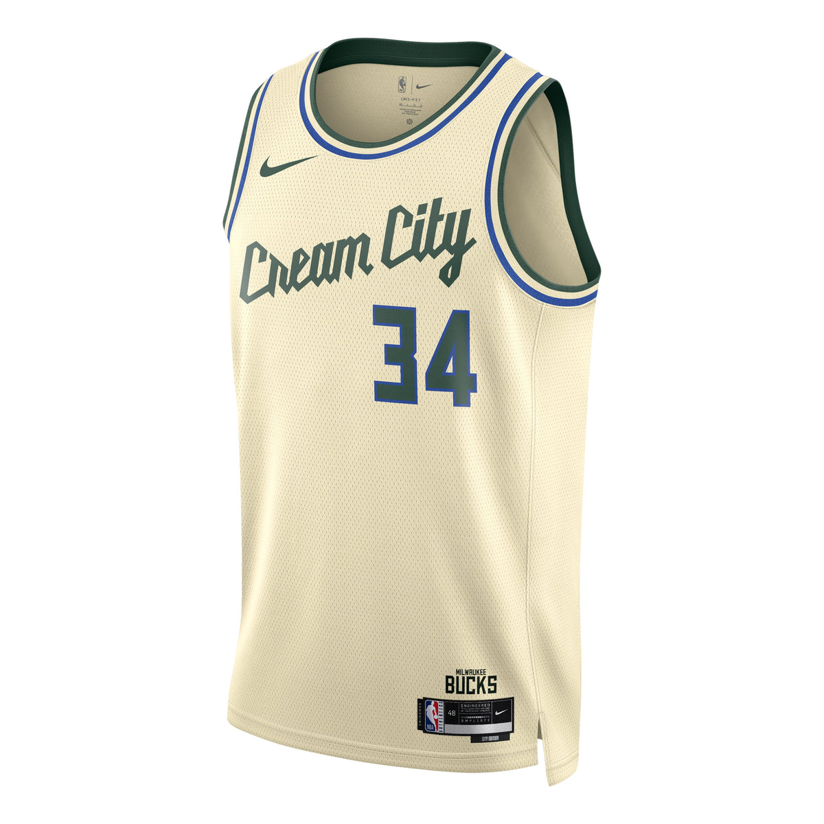 Nike Milwaukee Bucks City Edition NBA Swingman Jersey 'Giannis Antetokounmpo' HM5988-281