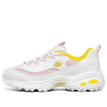 (WMNS) Skechers D'lites 1.0 GS White/Yellow/Pink 66666214-WLPK