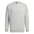 adidas Solid Color Minimalistic Alphabet Printing Round Neck Sports Unisex Gray HM2685
