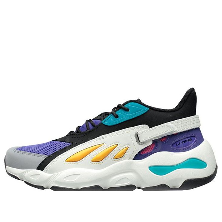 Li-Ning Butterfly x 2019 New York Fashion Week 'White Purple' AGLP087-1