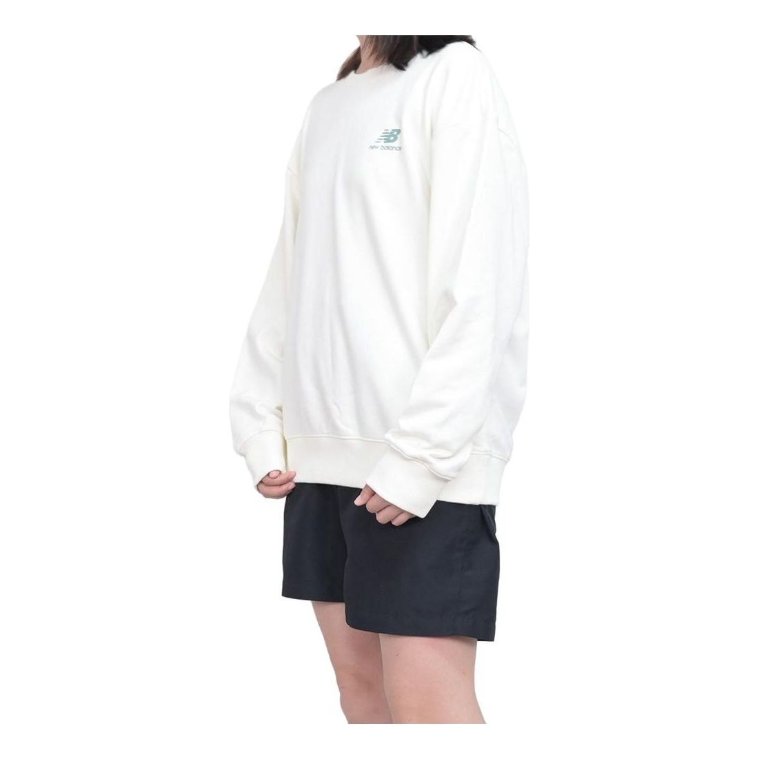 New Balance NBX Homehub Long Sleeve T-shirt Asia Sizing 'Light Cream' AMT33378-CIC