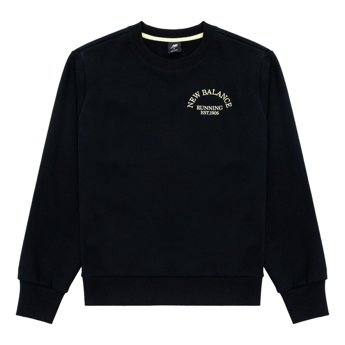 New Balance Casual Sport Sweatshirt Asia Sizing 'Black' AMT31311-BK