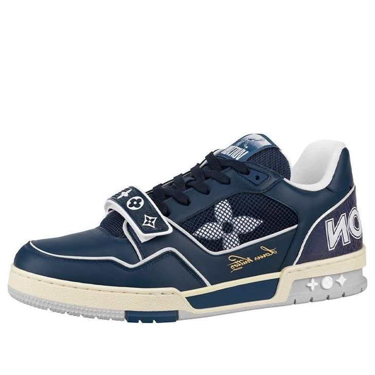 LOUIS VUITTON Trainers 'Navy Mesh' 1A9DEF