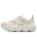 (WMNS) Skechers Old School Running Shoes D'lites 'Beige White' 896246-NAT