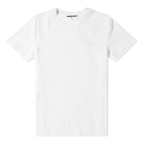 Men's McQ Alexander McQueen Embroidered Short Sleeve White 277605-RMT74-9000