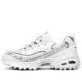 (WMNS) Skechers D'Lites 1.0 low Sneaker GS White/Black 149232-WBK