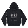 Balenciaga Archives Logos Hoodie 'Black' 726241TNVQ81070