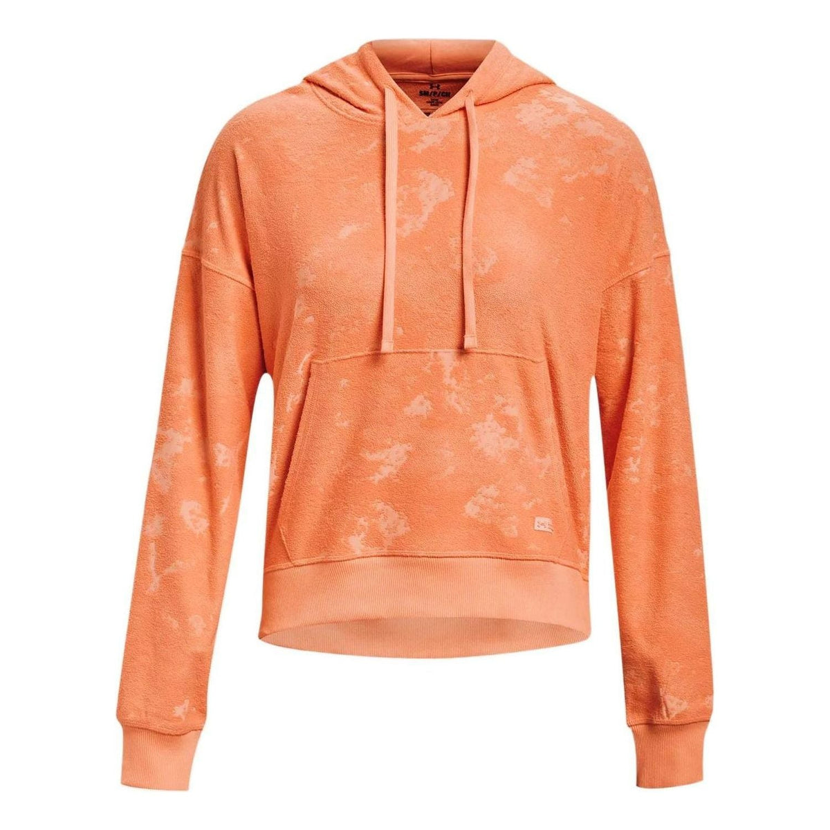 (WMNS) Under Armour Journey Terry Hoodie 'Orange' 1376915-868