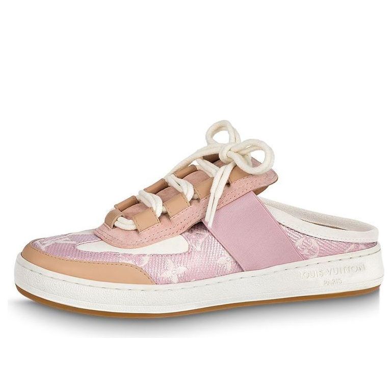(WMNS) LOUIS VUITTON Lous Mules 'Pink Monogram' 1ABZXE