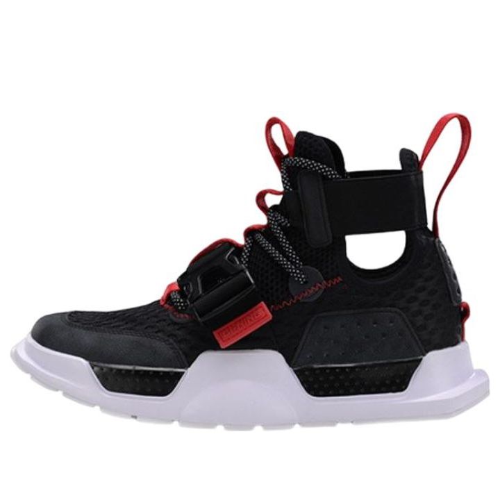 Li-Ning Reburn WS Hi 'Black Red' AGBP023-5