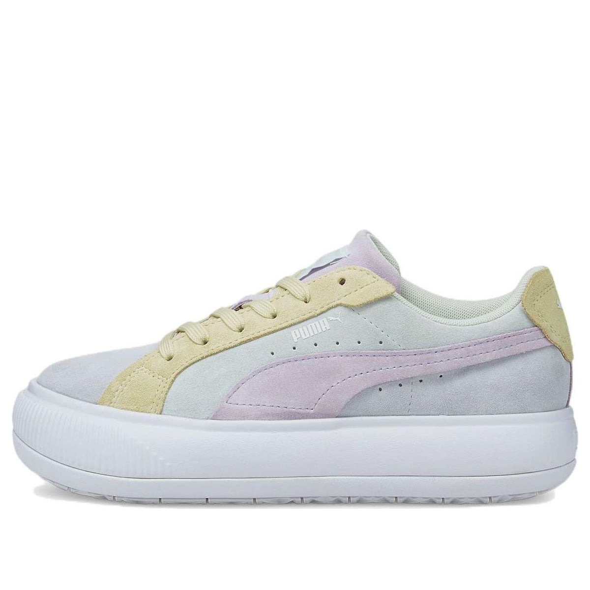 (WMNS) PUMA Suede Mayu Raw 'Ice Flow White' 383114-01