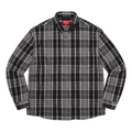 Supreme SS23 Week7 Pullover Plaid Flannel Shirt 'Black' SUP-SS23-143