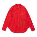 HUMAN MADE Western Shirt 'Red' HM25SH008