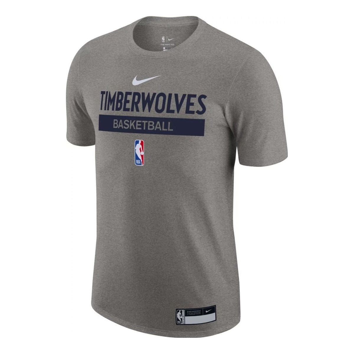Nike x NBA Minnesota Timberwolves Dri-FIT Practice T-shirt 'Grey' DR6476-063