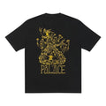 PALACE x Lotties Crossover Dragon Alphabet Pattern Short Sleeve Unisex Black P20TS059