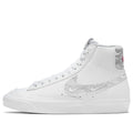 (GS) Nike Blazer Mid '77 'White Logo Print' DJ4624-100