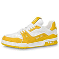 LOUIS VUITTON LV Trainers 'White Yellow' 1ABOIC