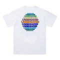 UNDEFEATED RETRO REPEAT S/S TEE Back Letter Applique Short-sleeve Tee Unisex White 80104-WHITE