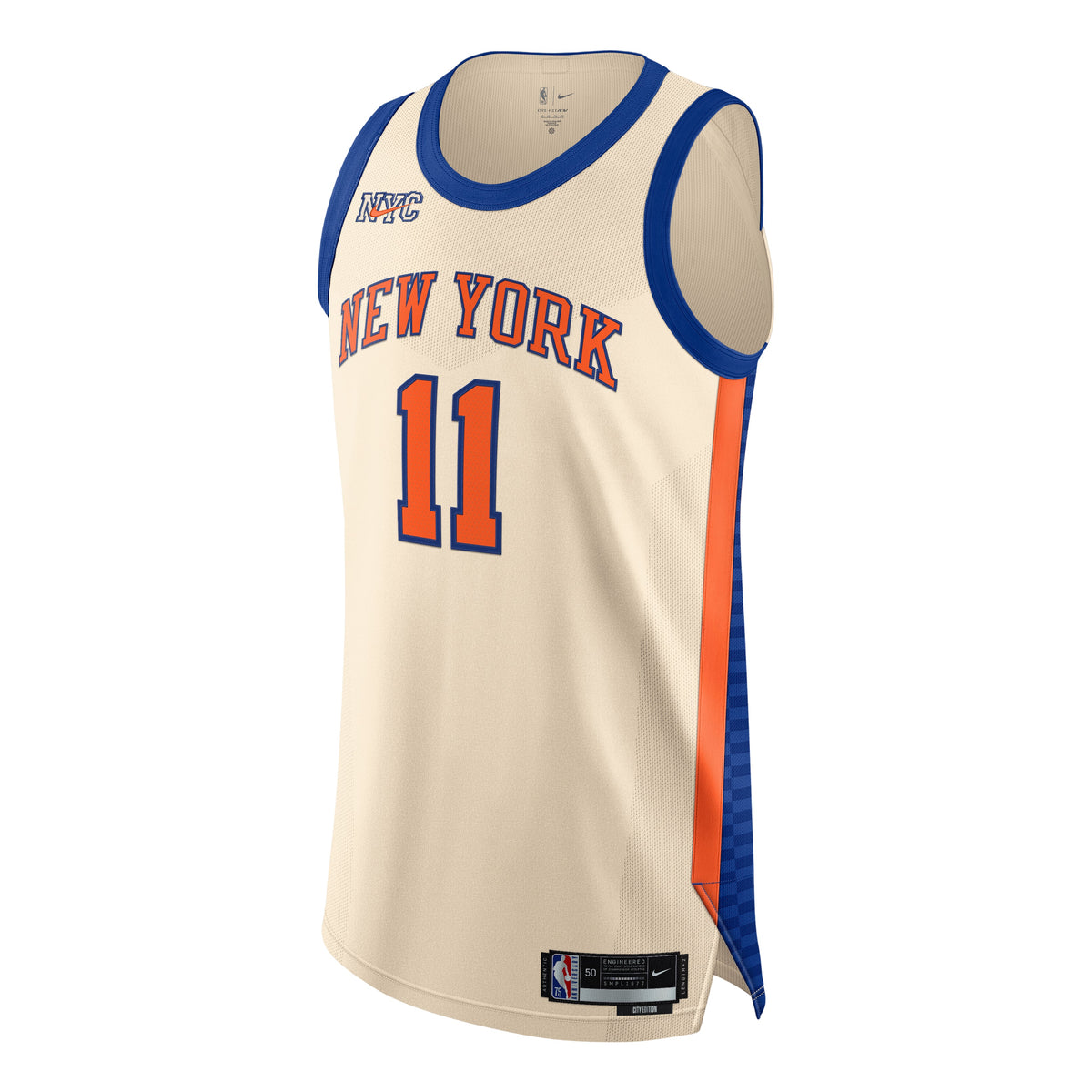 Nike Dri-FIT ADV NBA Jalen Brunson Authentic New York Knicks City Edition Jersey 'Natural' HM6116-120