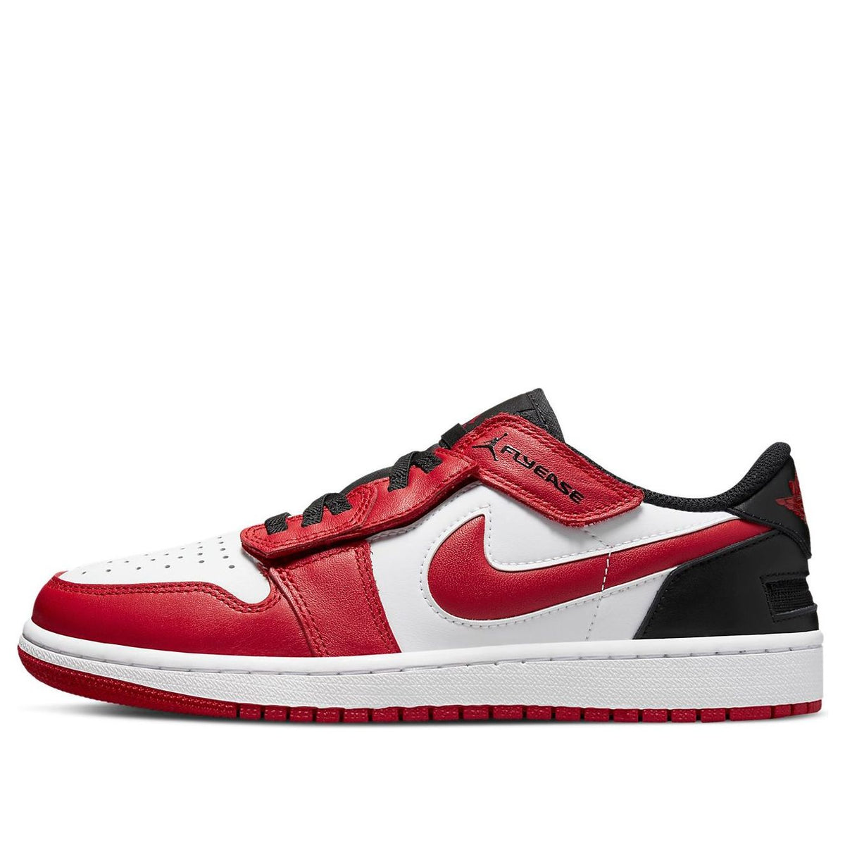Air Jordan 1 Low FlyEase 'White Gym Red' DM1206-163