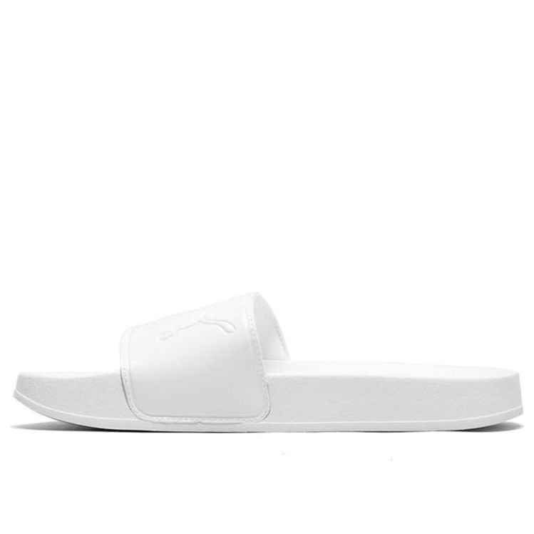 (WMNS) PUMA Leadcat Patent Slide White 367282-02
