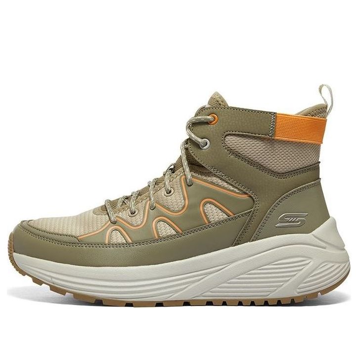 Skechers Warm Boots 'Olive Orange' 118053-TPMT