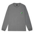 New Balance x Nice Rice Logo Long Sleeve Top Asia Sizing 'Grey Green' AMT22381-SYA