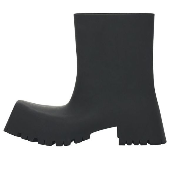 Balenciaga 50mm Trooper Rubber Boots 'Black' 680660W0FO81000